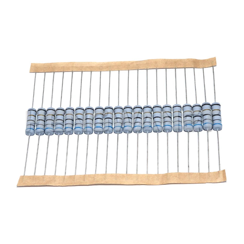 20pcs 2W 5% Wirewound Resistor Fuse 0.05R 0.1R 0.15R 1R 2.2R 4.7R 5.1R 10R 20R 22R 47R 51R 100R 0.1 0.22 0.33 0.47 0.5 1 ohm