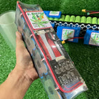 18650 PVC Heat Shrink Tube Battery Pack Clear Width 29.5mm~300mm Insulated Protection Film Wrap Lithium Case Cable Sleeve