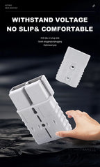 1/2/4PCS 50A Battery Power Connector Kit Quick Plug 600V Car Forklift Battery Charging Electrical Cable Wire Terminal Connectors