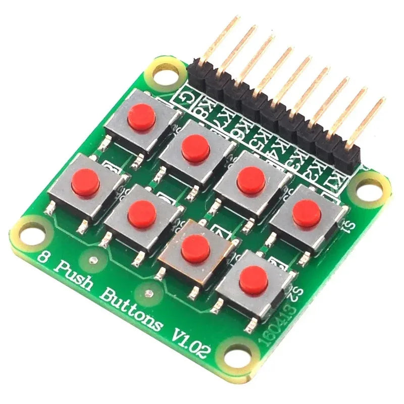 2x4 Keypad 4x2 Keypad 8 Push Buttons V1.00 Key Board Matrix Button for Arduino AVR PIC 2*4 Module  NEW