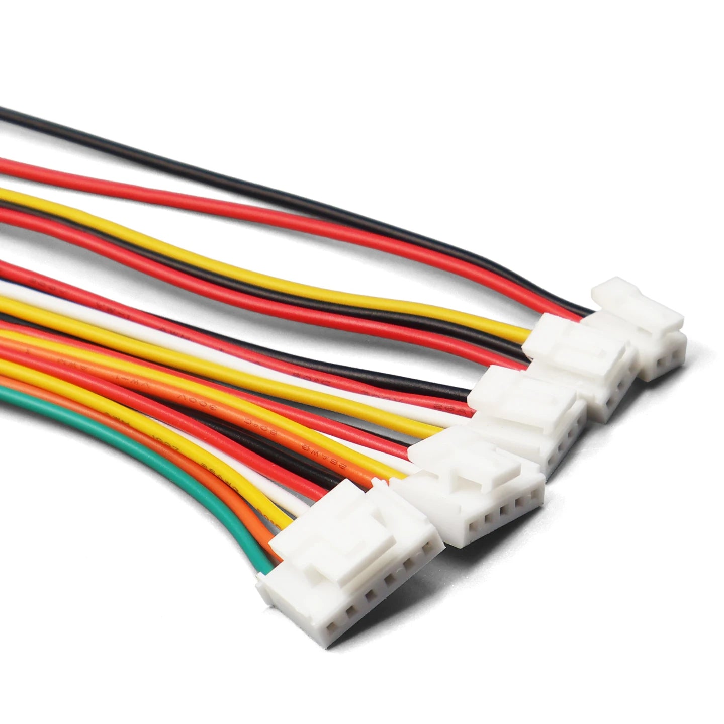10PCS JST HY2.0mm Wire Cable Connector 2/3/4/5/6Pin 2.0MM Pitch Plug 10CM/20cm/30CM Wire Length 26AWG
