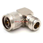 1Pcs L16 N Male Plug To N Female Jack Connector 90° Degree Right Angle N Male To N Female RF Coaxial Free Shipping Brass