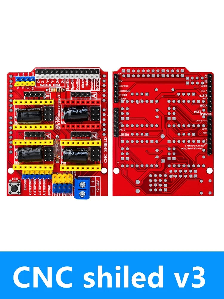 New CNC Shield V4 shield v3  Engraving Machine / 3D Printer / A4988 Driver Expansion Board for arduino Diy Kit
