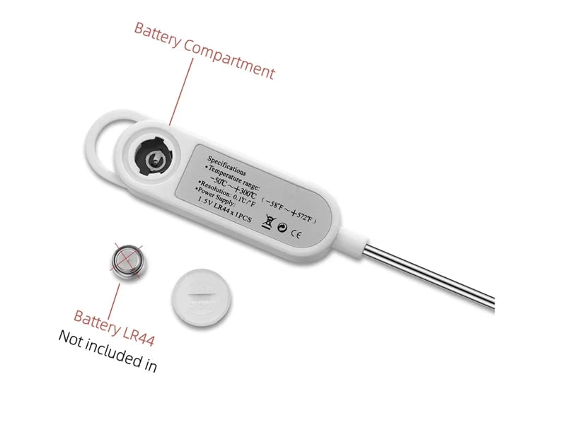 Probe Type Meat Thermometer Digital Kitchen Thermometer Cooking Milk Food BBQ TP300 Electronic Food Temperature Gauge Tools