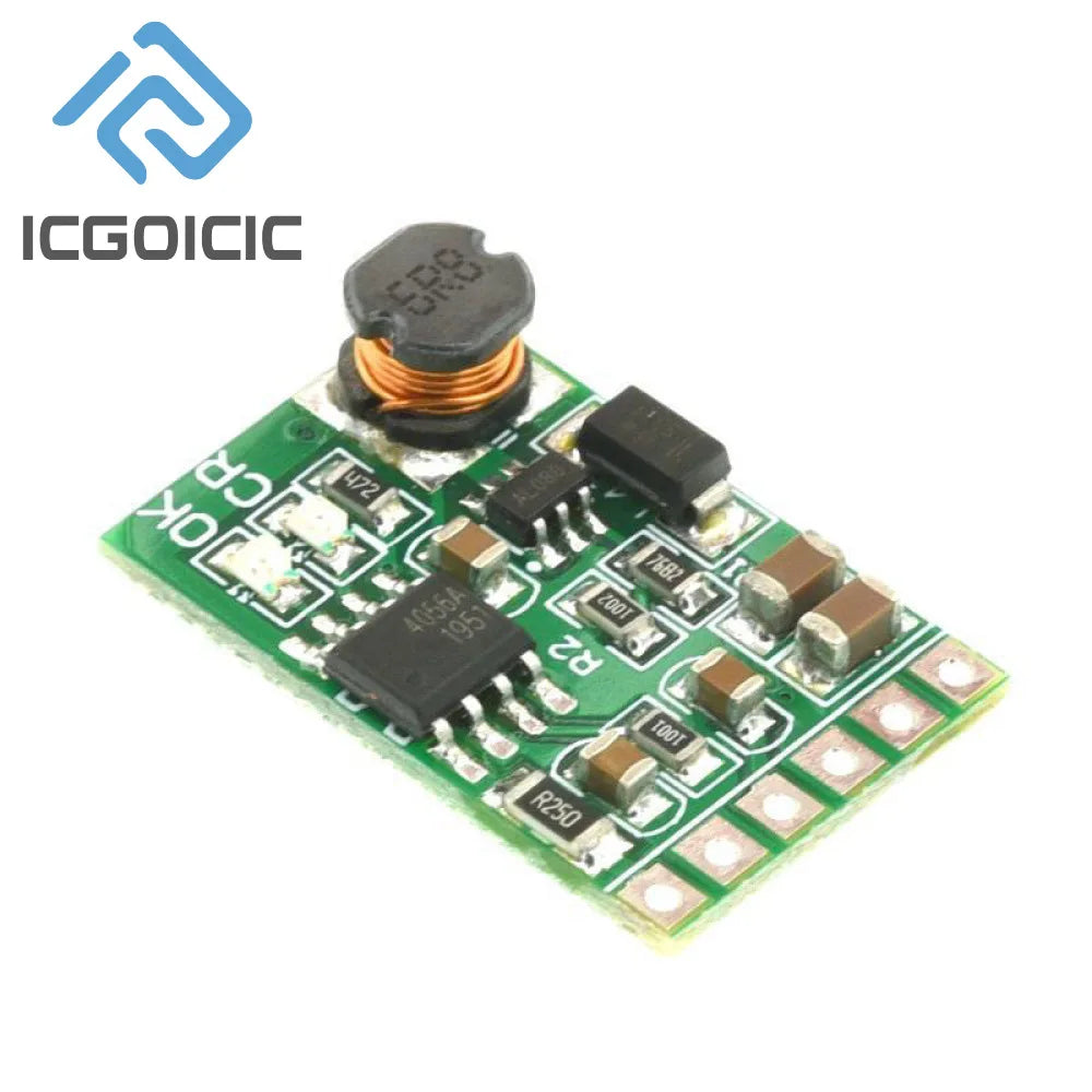 DD05CVSA 3.7V to 5V 6V 9V 12V Boost Converter Module DC-DC Step-Up Output for Lithium Battery Solar Power