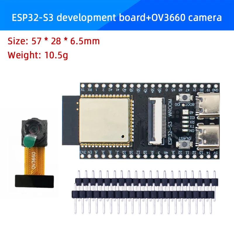 WAVGAT ESP32S3 ESP32-S3 WROOM N16R8 CAM Development Core Board Module OV2640/5640/OV3660 Camera Wireless WiFi+Ble Module