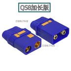 QS8-S/QS8-S+ High-Current Anti-Sparking QS8 to XT90 Adapter, Drone Lithium Battery Connector, Electric Vehicle Charging Plug