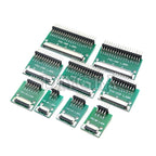 FPC FFC Adapter Board 0.5mm 1.0mm To 2.54mm Connector Straight Needle And Curved Pin 6 8 10 12 20 24 26 30 34 40 50 60 Pin