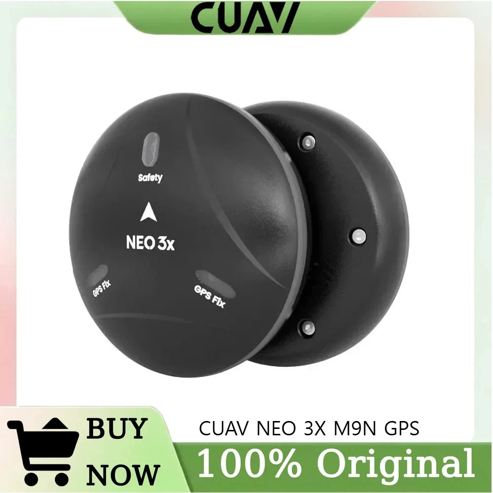 CUAV CUAV New NEO 3X GPS Module U-BLOX M9N GNSS DroneCAN RM3100 Compass IP66 Waterproof For PX4 ArduPilot UAV Controller