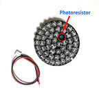 CCTV Fill Light 48 LED 850nm Illuminator IR Infrared Night Vision Light Lamp For 60 CCTV Camera