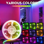 RGB LED Strip Lights TV Backlight APP Music Sync USB 5V Led Light Luces Led Diode Flexible Ribbon Tape For Room Party Decoration