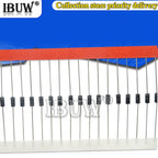 100PCS 1N4007 1N5819 1N4001 UF4007 FR107 FR157 FR207 1N4004 1N4937 HER107 RL207 1N5817 1N5399 DO-41 Rectifier Diode 1N60