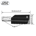 JZDZ 5pcs 4MM Safety Stackable Banana Plug High Quality Welding-free Connector for Multimeter DIY Assembly Tools J.10056