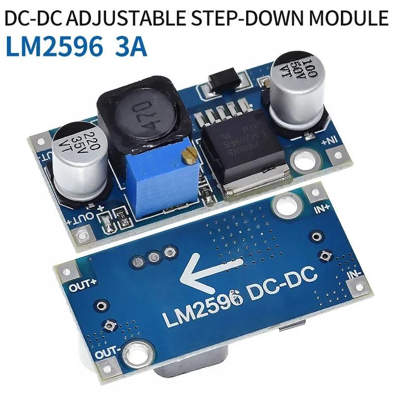 XCW LM2596 DC to DC Buck Converter 3.0-40V to 1.5-35V Power Supply Step Down Module-1/5/10PCS