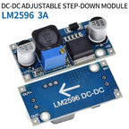 XCW LM2596 DC to DC Buck Converter 3.0-40V to 1.5-35V Power Supply Step Down Module-1/5/10PCS
