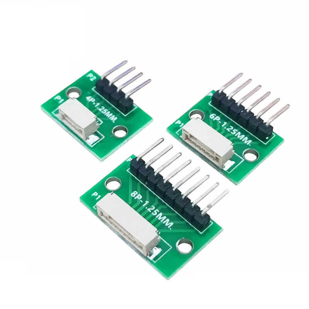 5/2/1PCS GH 1.25mm SMD to DIP2.54 Adapter Board 4P 6P 8P 10P 12P Test Conversion Board