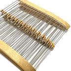 100PCS 1/8W Carbon Film Resistor 5% 0R-1M 1R8 18R 180R 1K8 18K 180K 1.8 18 180 R K Ohm 0.125W 1.8R 18R 180R