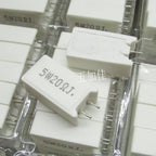 10-100pcs SQM 5W 20R 5% 5W20RJ cement production line winding resistor vertical frequency division ceramic resistor