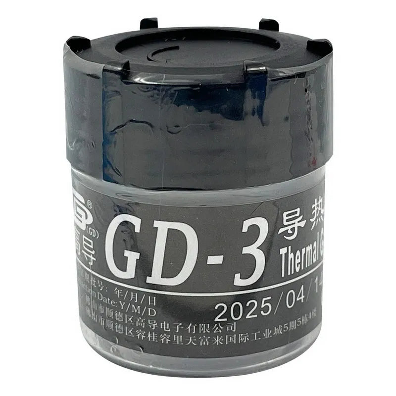 GD-3 Thermal Paste Performance 1/3/7/15/30g Gray 7.5W/m-k For CPU GPU Heat Sink Cooling Cooler Grease Compound Silicone CN SY BB