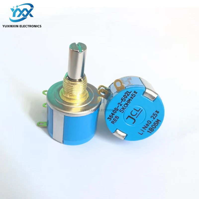 1PCS 3540S-2 Multi-turn Precision Potentiometer 101 501 102 202 502 103 203 503 104L 1K 10K Adjustable Resistor