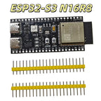 ESP32 S3 Dual Core Development Board 2.4G WiFi Bluetooth Support for Electronics Hobbyists DIY Innovation Projects