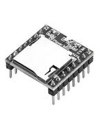 YX5200 DFPlayer Mini MP3 Player Module MP3 Voice Decode Board Supporting TF Card U-Disk IO Serial Port AD Compatible for Arduino