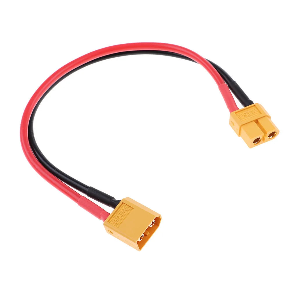 Male To Female XT90 Deans T XT60 Plug XT60/T Adapter 14AWG 20CM Extension Cable Leads Adapte For RC Lipo Battery 1PCS
