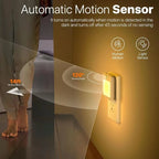 Night Light Motion Sensor With LED Light EU Plug Lamps Children'S Night Light Wireless Night Lamp For Bedside Table Bedroom