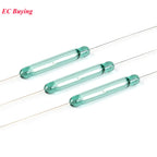 100Pcs/1pc Reed Switch Sensor 4x28mm Normally Open Sensor NO 4*28mm Magnetic Switches DIY Electronic