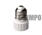 2pc E27 to GU10 Adapter E26 to Gu10 LED Spotlight Lamp Base Converter Ceramic High Temp Resist Gu10 Halogen Light Socket Adapter