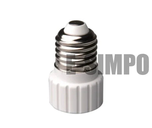 2pc E27 to GU10 Adapter E26 to Gu10 LED Spotlight Lamp Base Converter Ceramic High Temp Resist Gu10 Halogen Light Socket Adapter