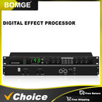 Professional Digital Reverb and Multi Effect DSP Processor Audio Processor Equalizer Vocal Microphone