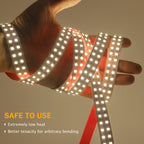 12V 24V LED Strip SMD 2835 Flexible LED Tape 5M 120 240 480Leds/m Waterproof Ribbon Diode Room Decor Warm Natural Cool White