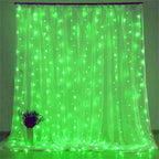 USB Curtain Lights - 8 Lighting Modes LED Fairy String Light for Christmas Halloween New Year Wedding Party Home Garden Decor