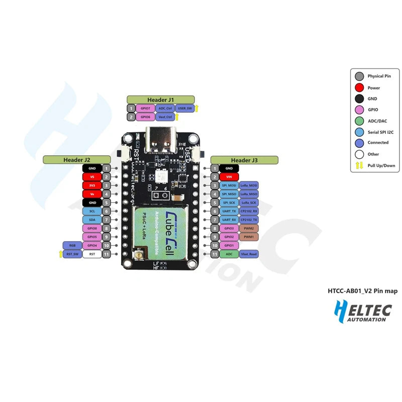 HTCC-AB01 New Heltec lOT Lora Node v2 Version 433MHZ/868-915MHZ ASR6501 CubeCell for arduino loT lora node