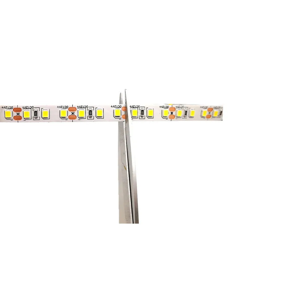 12V LED Strip 2835 8mm 5m IP20 Non Waterproof 120LEDs/m Blue/Red/Green/White /Warm White/Yellow/Pink/Natural White/Ice blue