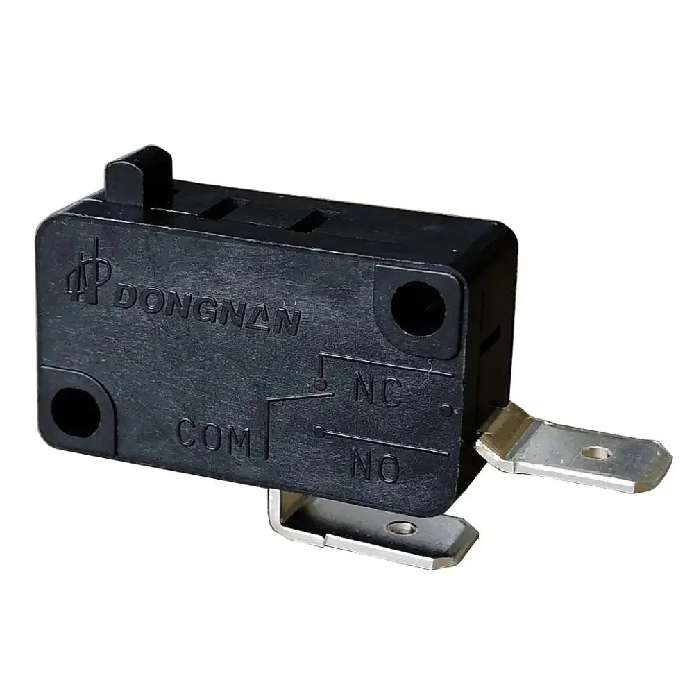 2Pcs KW3A‑25 2Pin Micro Switch 25A 125/250VAC SPST‑NO Normally Open Instant Action Limit Switch for Microwave Oven, Oven