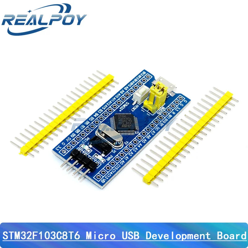 ST-LINK V2 Simulator Download Programmer STM32F103C8T6 STM32F103C6T6 ARM STM32 Minimum System Development Board Micro/Type-C USB