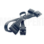 PCIe 8Pin 6+2/CPU 4+4/SATA/Molex/ATX 24Pin Power Cable for Antec HCG650, HCG750, HCG850 Gold HIGH CURRENT GAMER Modular Powers
