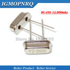 10PCS 4Mhz 6Mhz 8Mhz 12Mhz 16Mhz 20Mhz 24Mhz 32.768K 2*6 32.768K 3*8 HC49S Quartz Crystal Resonator Passive Oscillator HC 49 new
