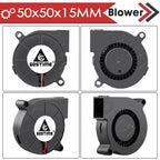 Gdstime 5015 24v Fan 4010 Snail Fan 2PIN DC 5V 12V 3D Printer Mini Fan 7015 7530 Cooling Fan 3010 5020 Turbo Fan Radial Cooler