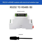RS232 to RS485 Converter 1 Set Isolated Static Protection Industrial Adapter for Industrial Automation Communication