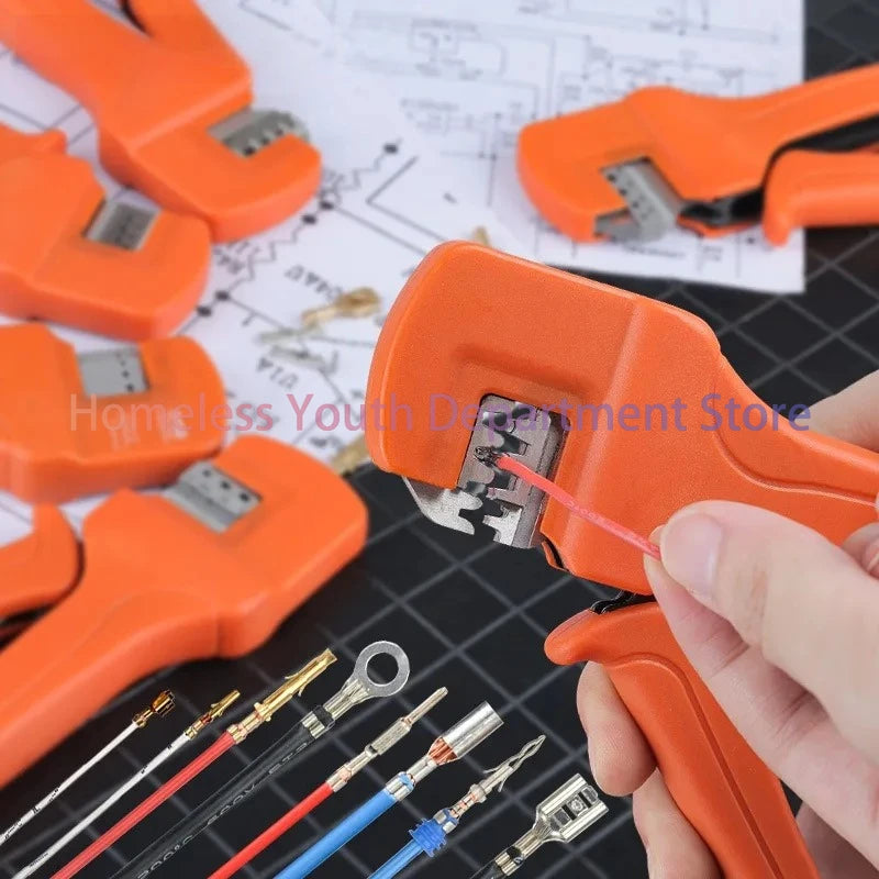 IWS-3220S Wire Crimping Tool for JST, Molex, Dupont Micro Terminals Connectors Crimper, AWG 32-22 Mini Hand Plier
