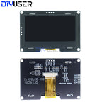 2.4" 2.42 Inch 128x64 OLED LCD Display Module SSD1309 12864 4 Pin IIC I2C SPI Serial Interface for C51