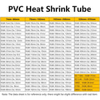 18650 Lithium Battery Heat Shrink Tube Width 17mm ~ 200mm Blue PVC Wrap Cover Skin Cable Protector Sleeve Lithium Film Case