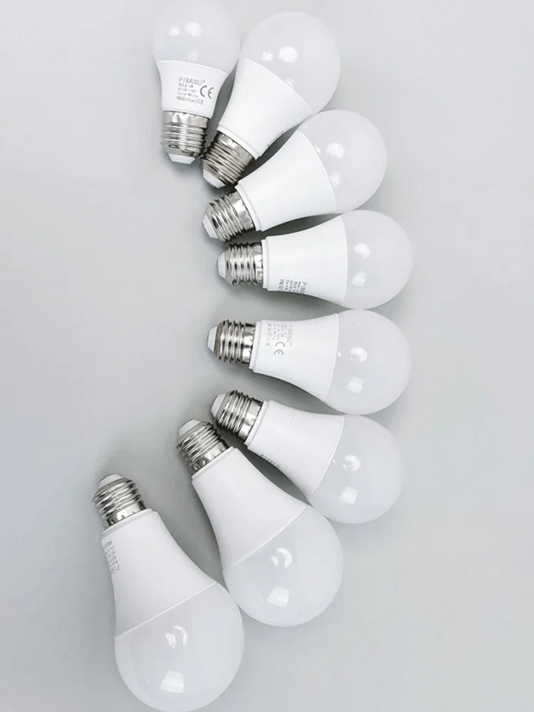 4PCS E27 Base LED Bulbs AC220V 3W 6W 9W 12W 15W 18W 20W Energy Efficient Light Bulb SMD2835 LED Home Bedroom Light decorate Bulb