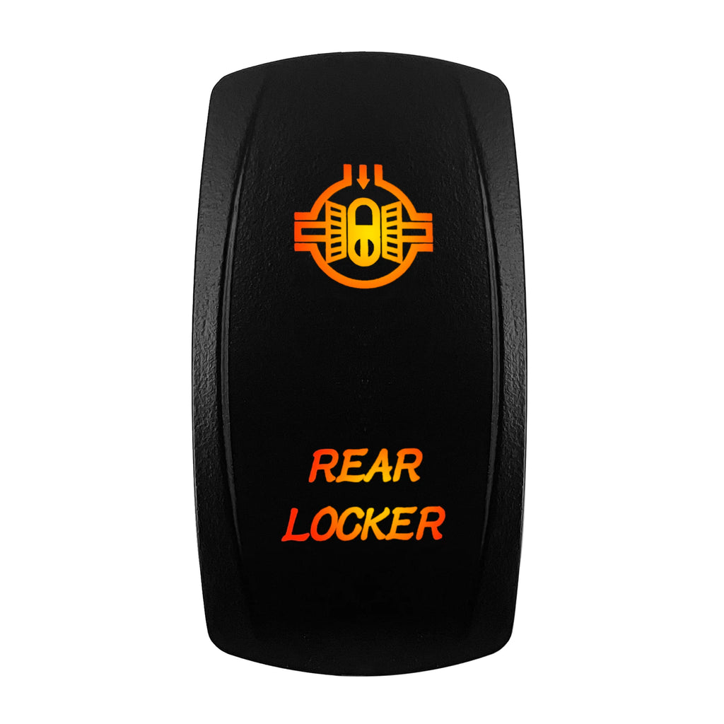 12V-24V Orange Led Rocker Switch Waterproof 20A Amber Light SPST DPDT Toggle Key for Car Boat ATV Camper Motorhome Auto Machine