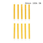 10pcs NTC Thin Film Thermistor 2.5cm 5cm 3950 10K 50K 100K MF5B SMD 1% 5% Temperature Sensor