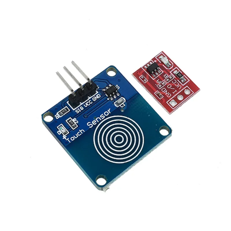 5PCS TTP223 Touch Key Switch Module Touching Button Self-Locking/No-Locking Capacitive Switches Single Channel Reconstruction