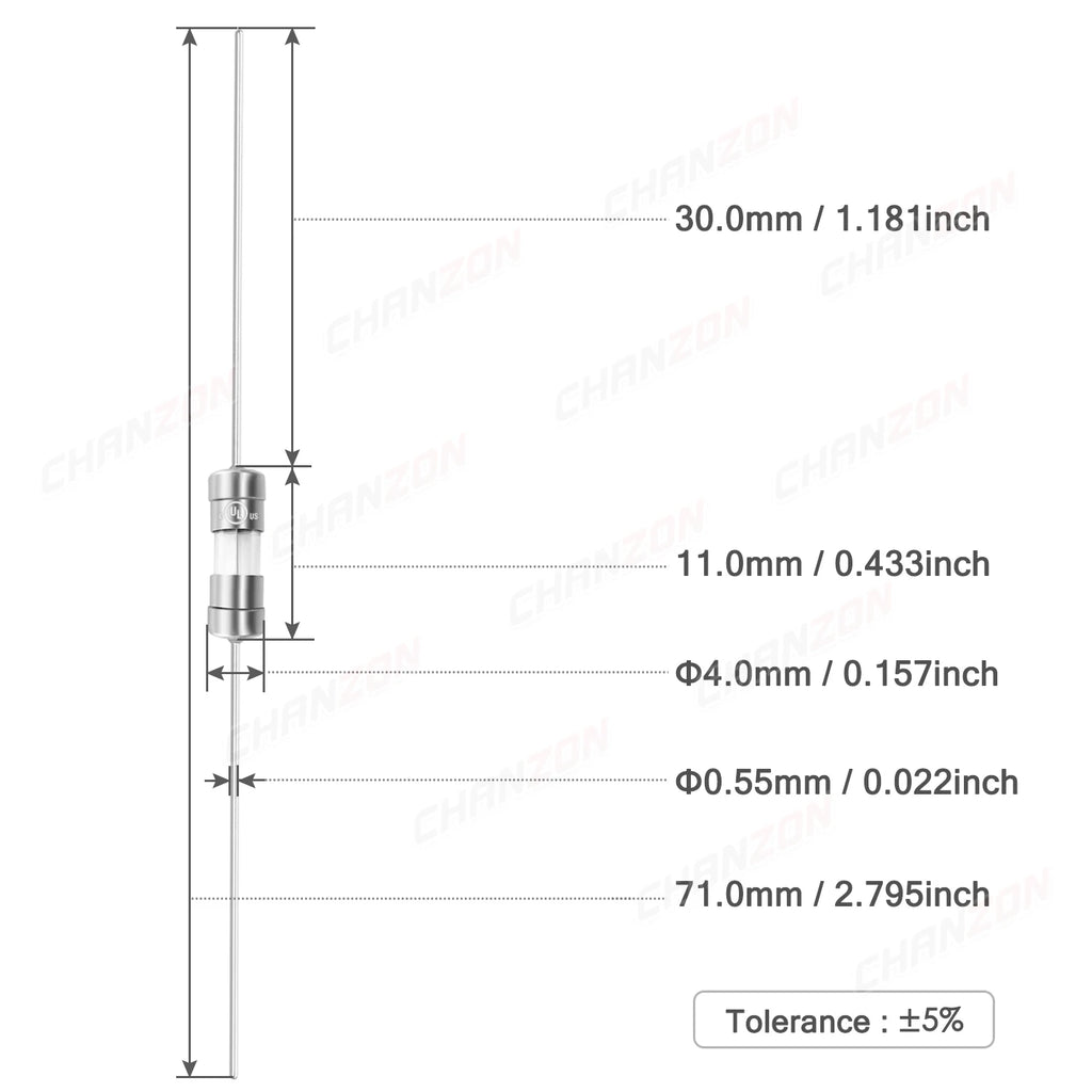 10pcs 3.6x10 mm Fast Blow Tube Glass Fuse With Lead Wire 0.5A 1A 1.5A 2A 3A 3.15A 5A 6.3A 10A 125V 250V 3.6x10mm Wiring